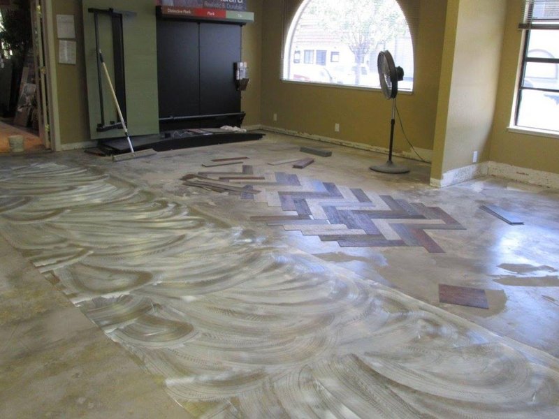 Glue-Down Luxury Vinyl Flooring